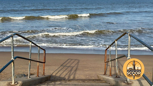 Why is the Sea Brown in Skegness